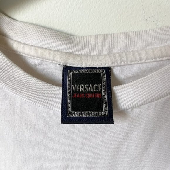 VERSACE JEANS COUTURE White Graphic T-Shirt - Picture 3 of 7